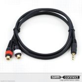 Cavo da 2x RCA a 3.5mm mini Jack, 0.3 m, f/m