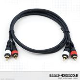 Cavo da 2x RCA a 2x RCA serie Pro, 1m, m/m