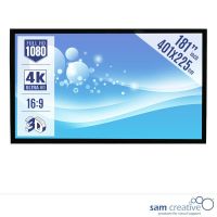 Schermo di Proiezione Cinema 4K UHD 401x225 cm